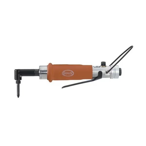 Right Angle Screwdriver, Bare Tool ToolKit, Internal Hex Chuck, 14 Chuck, 1100 RPM, 35 inlb, 8 C, Sioux Tools, Mfr#: 1AM2201